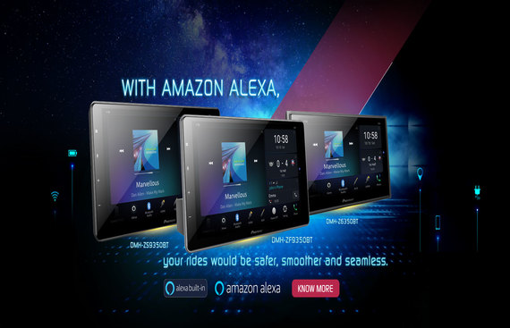 Pioneer India to launch three Head Unit Receivers with Amazon Alexa Built-In 