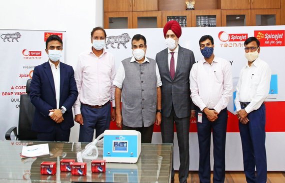  SpiceJet enters medical device industry, launches ventilators