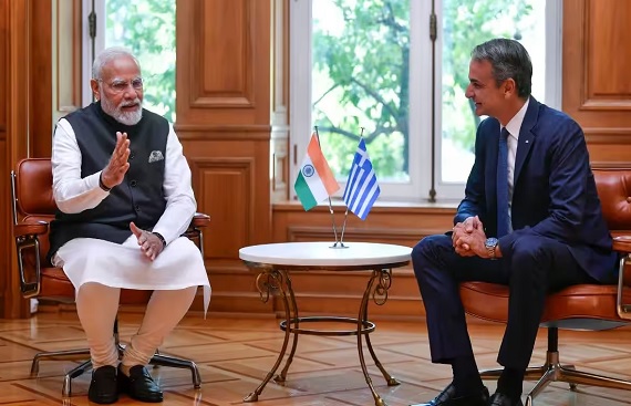 Greek PM Mitsotakis Emphasizes India-Greece Strategic Partnership