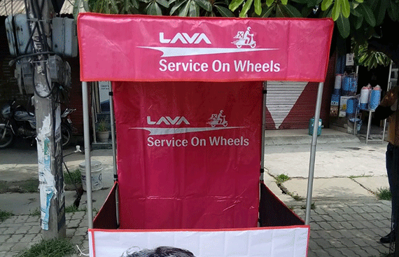 LAVA brings its service centre to you with 'Service on Wheels'
