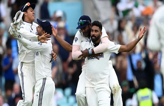India Clinch Epic 6-Run Win Over England in Oval Thriller to Seal Test Series
