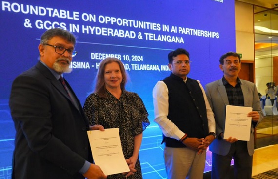 USIBC, Telangana Ink MoU, Host AI Roundtable