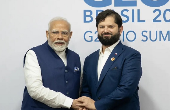 PM Modi and Chilean President Hold Bilateral Talks at Hyderabad House