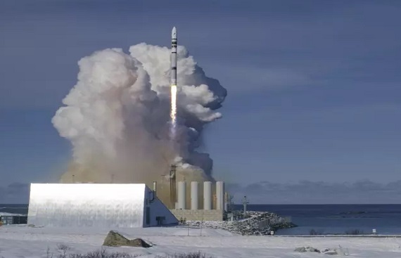 First test flight of European aerospace startup orbital rocket