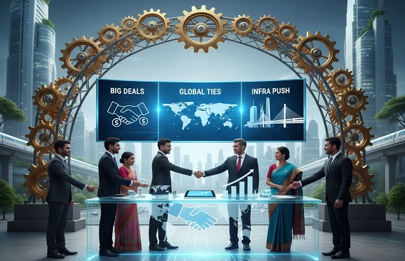 Big Deals, Global Ties & Infra Push Define the Week for India Inc