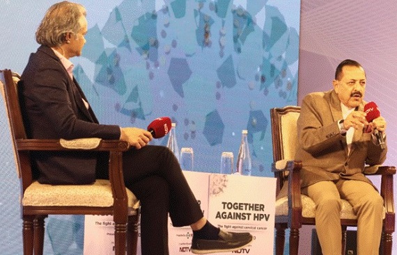 Union Minister Jitendra Singh Advocates HPV Vaccine