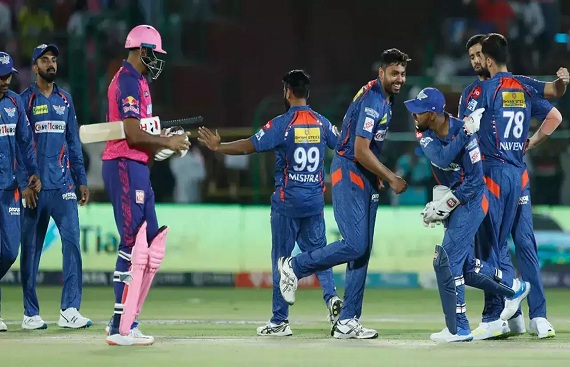 IPL 2023: Bowlers shine as Lucknow Super Giants gun down Rajasthan Royals for fourth win IPL 2023: Bowlers shine as Lucknow Super Giants gun down Rajasthan Royals for fourth win