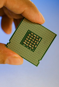 Global chip sales fell nine percent in 2009