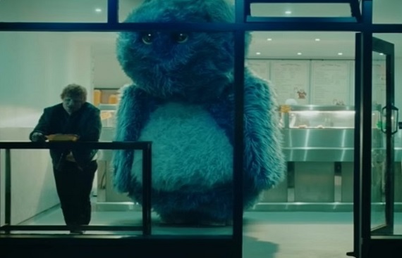 Ed Sheeran joins the banter as food delivery app adopts his Blue Monster
