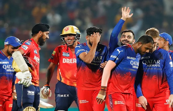 TATA IPL 2024: RCB's Playoff Hopes Alive, PBKS Out After 60-Run Loss