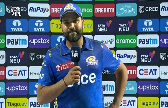 IPL 2023: It's a little disappointing, says Rohit Sharma after big loss vs Gujarat Titans