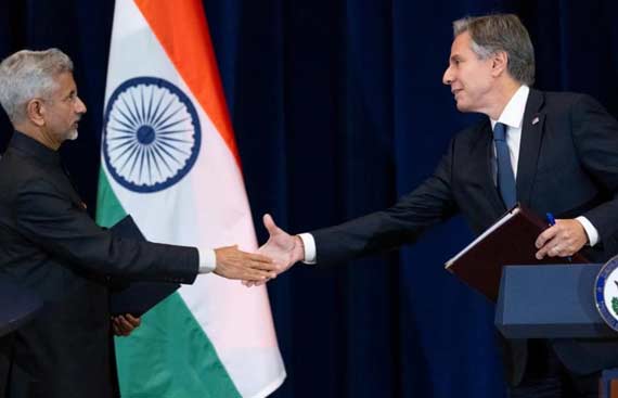 Jaishankar and Blinken Review India-US Strategic Partnership