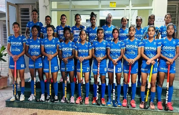 Indian junior women's hockey team leave for South Africa