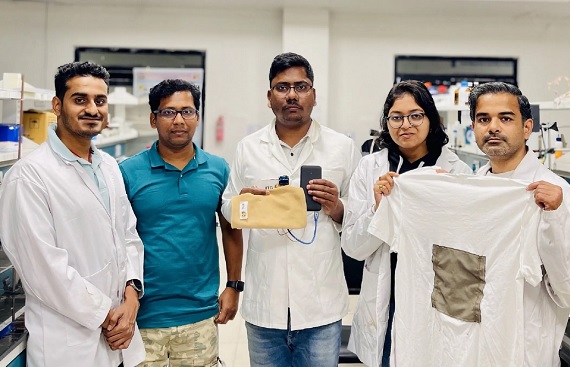 IIT Guwahati Develops Self-Heating Conductive Textile