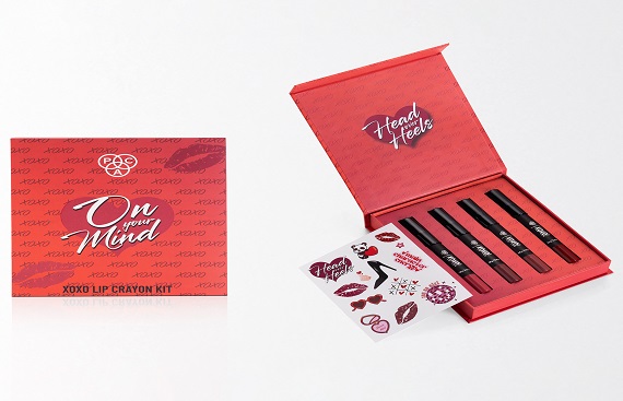 Valentine's Day Lip Kit at 60% Off from PAC Cosmetics