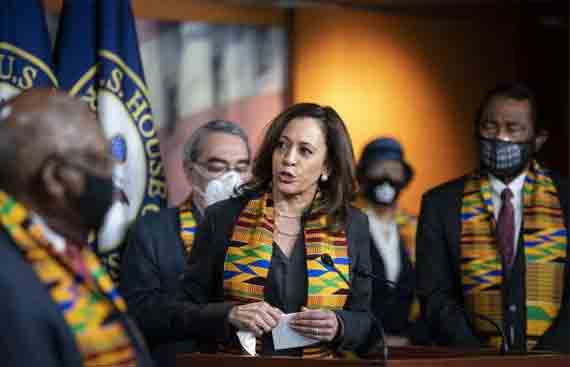 Kamala Harris Participates in Protests, Emerging as Frontrunner for Running Mate