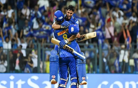 IPL 2023: Jaiswal's 124 in vain as Suryakumar, David carry Mumbai to six-wicket win