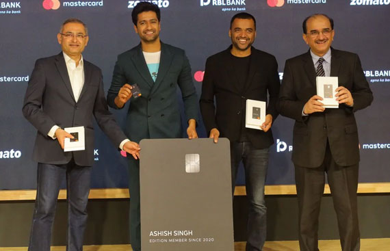 Zomato partners with RBL Bank, Mastercard for credit cards