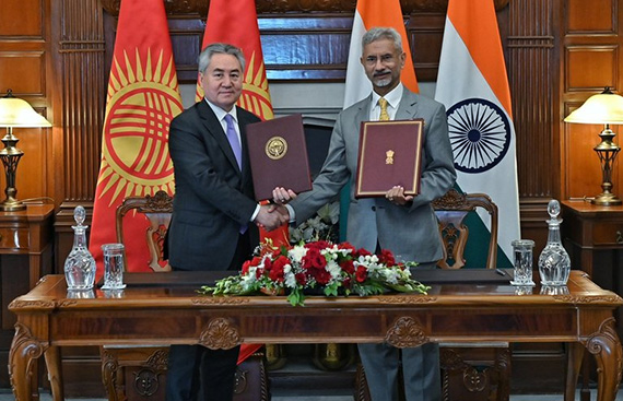 India-Kyrgyzstan Strengthen Ties with New Investment Treaty and Anti-Terror Cooperation