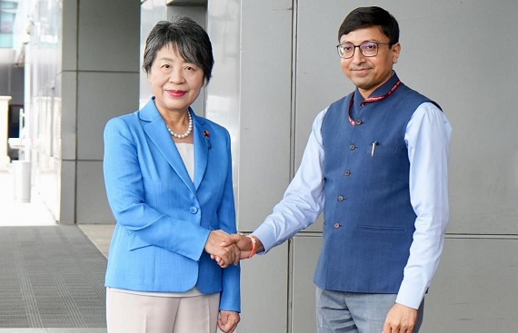 India-Japan Defense Ties Key to Ensuring a Free and Open Indo-Pacific: Govt