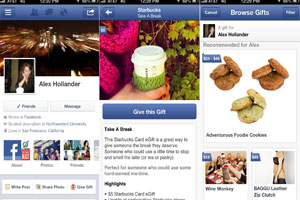 Facebook Gifts Launched In India
