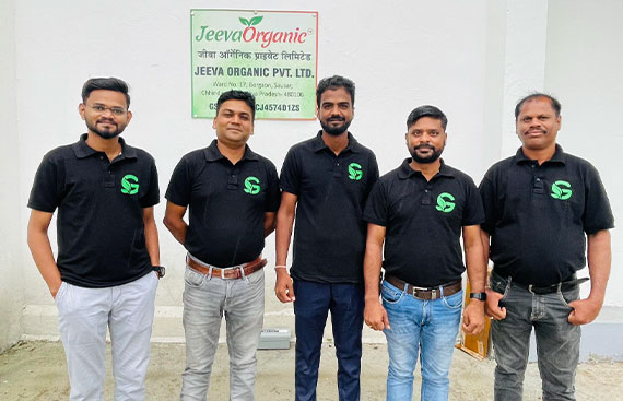 The team at Jeeva Organic