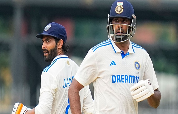 1st Test: Ashwin, Jadeja guide India to 376, Mahmud claims five-fer
