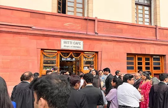 Chief Justice of India Inaugurated Mitti Cafe at the premise of The Supreme Court of India