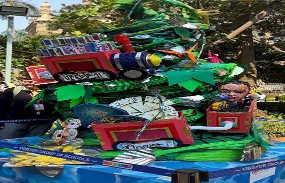 VIBGYOR Group of Schools Unveils 'Mystical Realms: A Beanstalk's Journey' at Kala Ghoda Arts Festival 2025