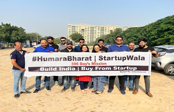 Amar Choudhary Launched Hamara Bharat, Startup Wala  Awareness Campaign