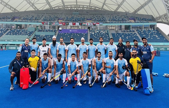 Indian men's hockey team defeats Singapore 16-1 in the 2023 Asian Games