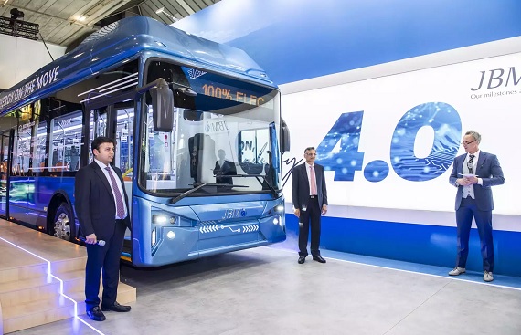 JBM Electric Vehicles Partners with LeafyBus to Supply 200 Electric Luxury Buses