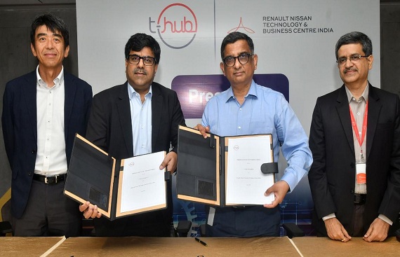 T-Hub And Renault Nissan Technology & Business Centre India Collaborate To Propel Innovation In India's Tech Ecosystem