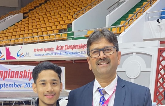 Indian Aerobic Gymnastics Team Departs for Suzuki World Cup 2025 in Tokyo