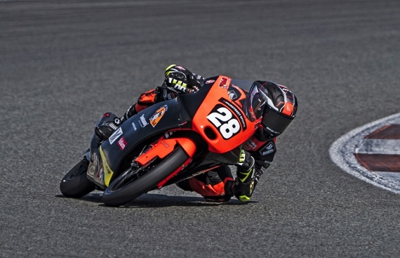 Chennai Teen Geoffrey Emmanuel Prepares for FIM JuniorGP World Championship