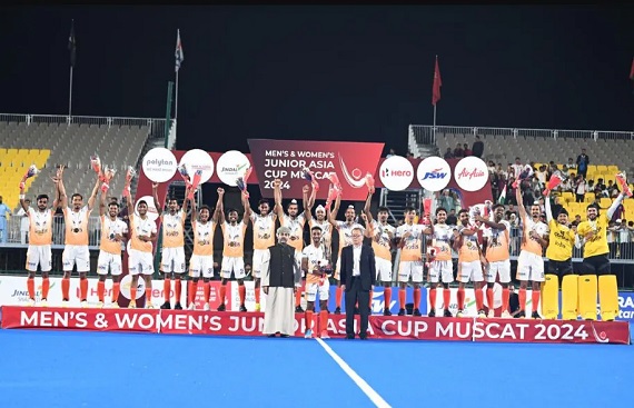 India Defends Junior Asia Cup Title with 5-3 Win Over Pakistan