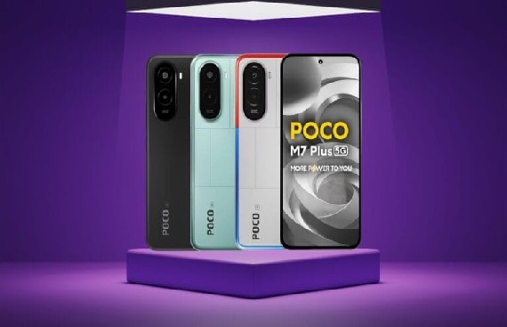 Poco Launches M7 Plus 5G in India Featuring 7,000mAh Battery