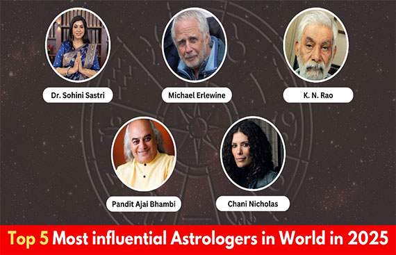 Who are top 5 most influential astrologers in the world?