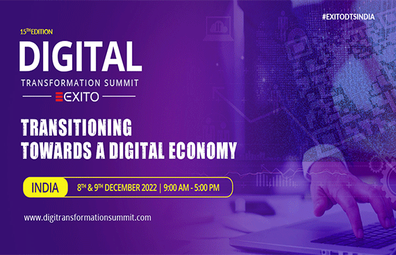 15th Edition of Digital Transformation Summit: India Physical Conference on 8th & 9th December 2022