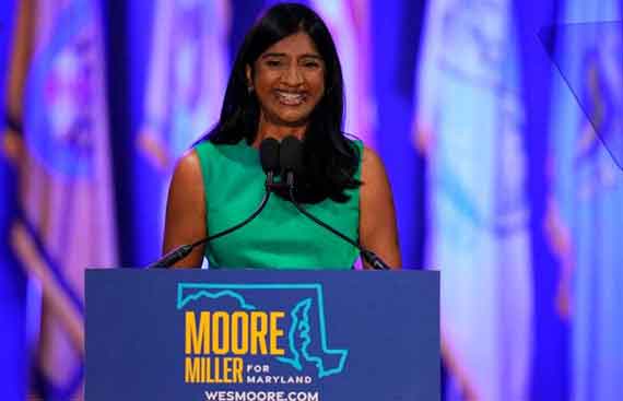 Aruna Miller Swears as Marylands First Indian-American Lieutenant Governo
