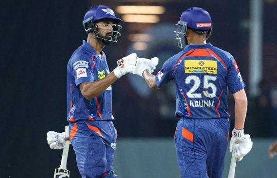 IPL 2023: K.L. Rahul, Krunal Pandya lead Lucknow to five-wicket victory over Hyderabad