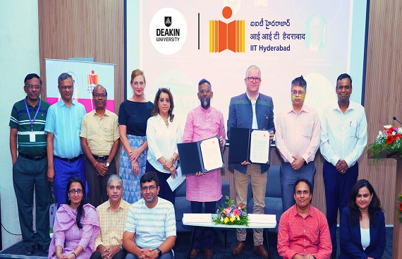 IIT Hyderabad and Deakin University deepen partnership with launch of Advanced Manufacturing Researc