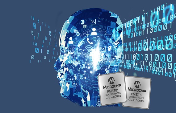 Microchip launches New CXL Smart Memory Controllers for Data Center Computing 