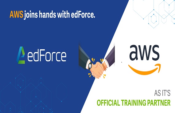 AWS appoints edForce as Authorized Training Partner to strengthen Cloud Skill Development in India