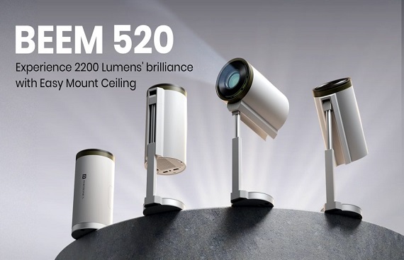 Portronics Beem 520 Smart LED Projector Launched in India
