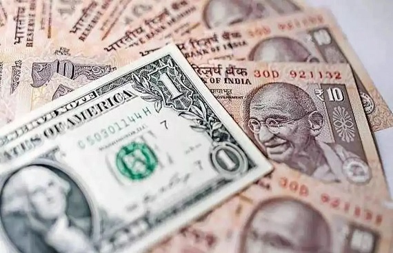 Indian Rupee Slips 22 Paisa amid Tariff Concerns