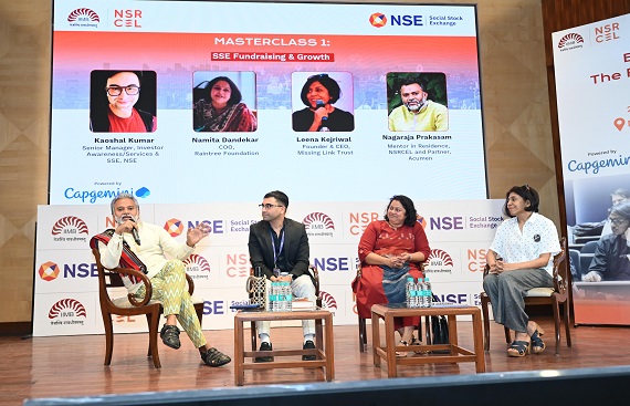 Beyond Grants: The Future of Non-Profit Funding hosted by NSRCEL & Capgemini in collaboration with NSE-SSE