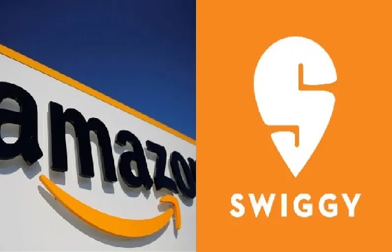 Amazon India approaches Swiggy for a Possible Fast Commerce Business: Reports