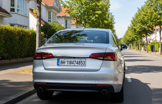  BH Series Number Plate