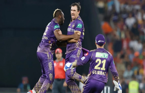 TATA IPL 2024: Starc, Shreyas, Venkatesh Power KKR into Final with Win Over SRH